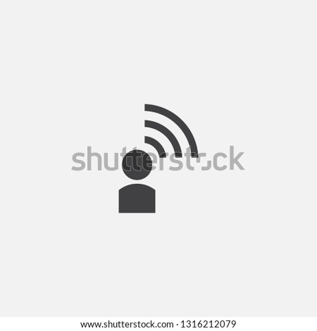 follow base icon. Simple sign illustration. follow symbol design. Can be used for web, print and mobile
