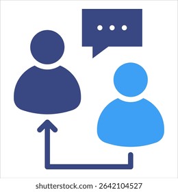 Follow Up Icon Element For Design