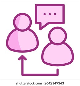 Follow Up Icon Element For Design