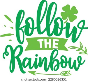 Rainbow svg , St. Patrick's Day Design, St. Patrick's Day Svg Design