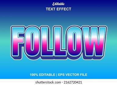 el siguiente efecto de texto está en azul y se puede editar.