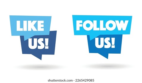 Follow us on speech bubble