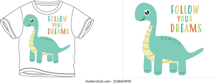 follow your dreams t-shirt design background color is a white and t-shirt color is a white beautiful color and beautiful design
