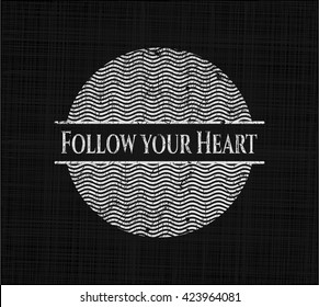 Follow your Heart on blackboard