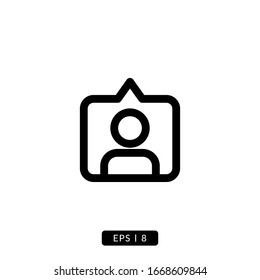 Follower Icon Vector - Sign or Symbol