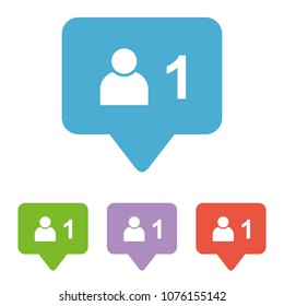 Internet Social Media Application Icon On Stock Vector (Royalty Free ...