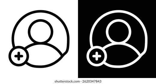 Follower icon vector for web and mobile app. Symbol isolated.