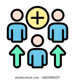 Elemento De Ícone De Seguidores Para Design