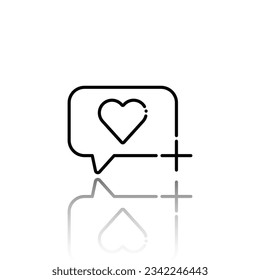 Followers icon silhouette, graphic illustration of followers icon, followers icon, suitable used for app, social media, social media app, and etc