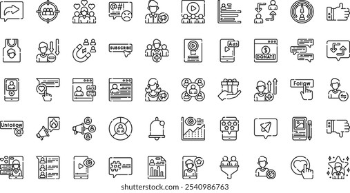 Colección de iconos vectoriales de alta calidad con trazo editable. Ideal para Profesional y Proyectos Creativos.