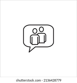 símbolo de iconos de seguidores elementos vectoriales para web infográfica
