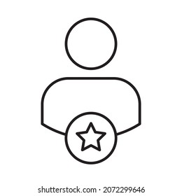 following account vector icon design template