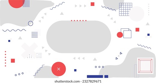 The following is a geometry template that can be used to design backgrounds (you can add text) or other needs so that they can be put to good use. Enjoy