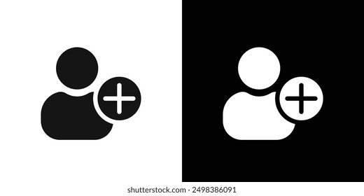 Following icon flat line symbol set.