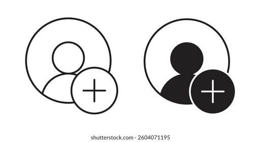 Following icons. thin line vector icons