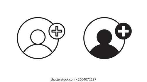 Following icons. thin line vector icons