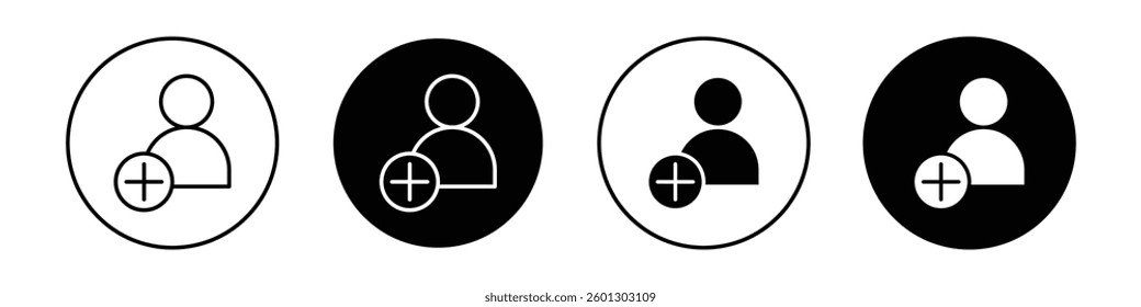 Following icons vectors graphics collection