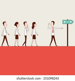 Following The Leader