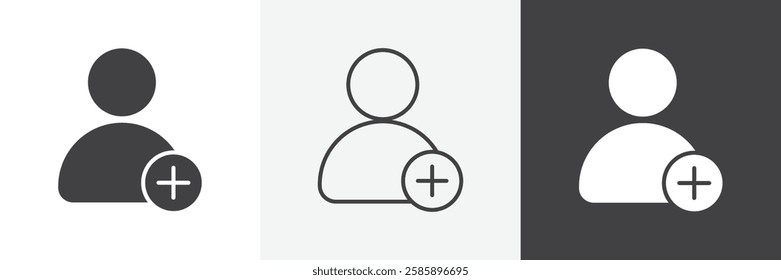 Following vector icons collection graphic designs for ui designs