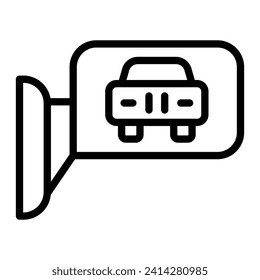 Diseño de iconos de línea de vector siguiente