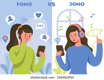 FOMO, or the fear of missing out, is a phenomenon that many people experience on a daily basis, it's recently been discovered that JOMO, or the joy of missing out, is becoming far more commonplace.