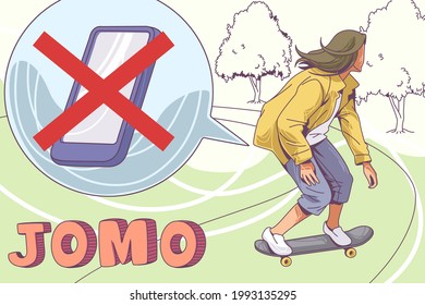 FOMO, or the fear of missing out, is a phenomenon that many people experience on a daily basis, it's recently been discovered that JOMO, or the joy of missing out, is becoming far more commonplace.