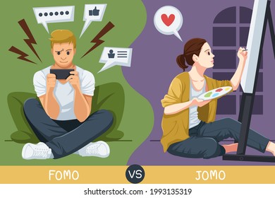 FOMO, or the fear of missing out, is a phenomenon that many people experience on a daily basis, it's recently been discovered that JOMO, or the joy of missing out, is becoming far more commonplace.