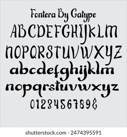 Fonsera is a cool, brushed and trendy display font. This font looks strong, confident, and dynamic.