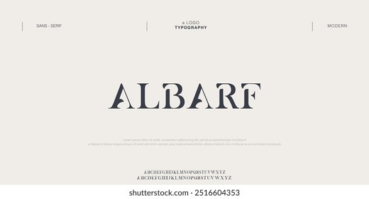 Alfabeto de fonte moderno criativo com pontos pretos, letras A, B, C, D, E, F, G, H, I, J, K, L, M, N, O, P, Q, R, S, T, U, V, W, X, Y, Z e algarismos 0, 1, 2, 3, 4, 5, 6, 7, 8, 9, ilustração vetorial