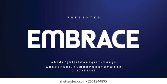 Font alphabet creative modern with black dots, letters A, B, C, D, E, F, G, H, I, J, K, L, M, N, O, P, Q, R, S, T, U, V, W, X, Y, Z and numerals 0, 1, 2, 3, 4, 5, 6, 7, 8, 9, vector illustration 10EPS