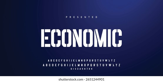 Alfabeto de fonte moderno criativo com pontos pretos, letras A, B, C, D, E, F, G, H, I, J, K, L, M, N, O, P, Q, R, S, T, V, W, X, Y, Z e algarismos 0, 1, 2, 3, 4, 5, 6, 7, 8, 9, ilustração vetorial 10EPS
