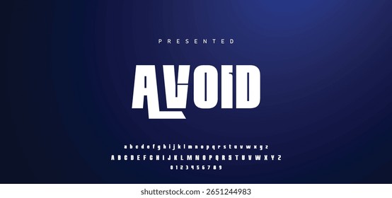 Font alphabet creative modern with black dots, letters A, B, C, D, E, F, G, H, I, J, K, L, M, N, O, P, Q, R, S, T, U, V, W, X, Y, Z and numerals 0, 1, 2, 3, 4, 5, 6, 7, 8, 9, vector illustration 10EPS