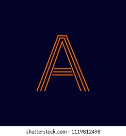 font and alphabet icon