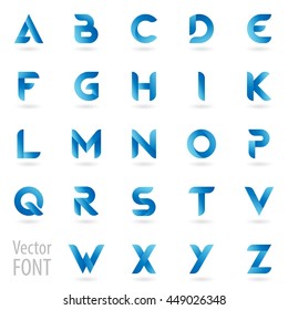 font alphabet logo letter modern blue type typography vector english vector english alphabet letters set blue font style design logo template elements font alphabet logo letter modern blue type typogr