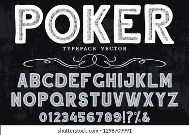 Poker Font Free