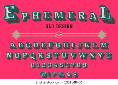 Font alphabet Script Typeface handcrafted handwritten vector label design ephemeral