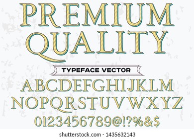 Font alphabet Script Typeface handcrafted handwritten vector label design old style.Shadow Effect.vintage Hand Drawn.Retro Typography.Vector Illustration.