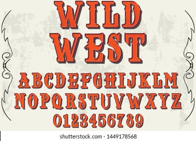 Font alphabet Script Typeface handcrafted handwritten vector label design old style.Shadow Effect.vintage Hand Drawn.Retro Typography.Vector Illustration. 
