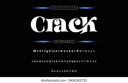 Font. Alphabet. Script. Typeface. Label.Vintage typeface. For labels and different type designs