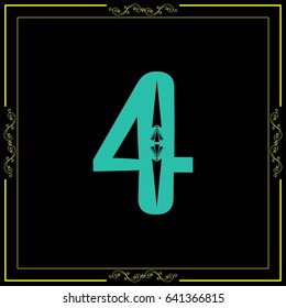 font alphabet typeface vector 4