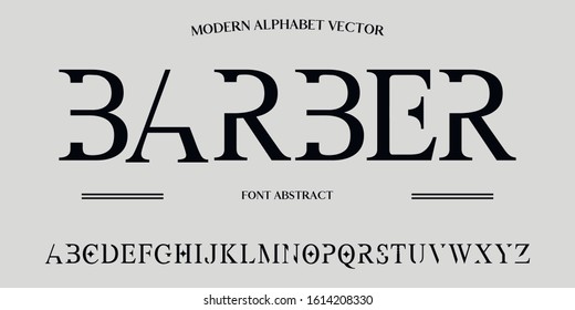 font alphabet  typeface vector  and minimal abstract design
