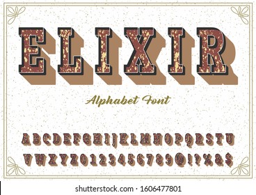 font alphabet Typography font.typeface Vector  and alphabet design. old style design Abstract. modern alphabet