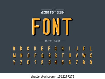 Gold Font Alphabet Vector Golden Letter Stock Vector (Royalty Free ...