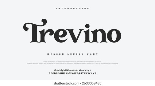 font alphabet Vintage Trevion Victorian typeface decorative Font 