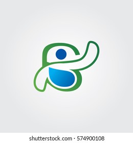 font b element icon logo watter