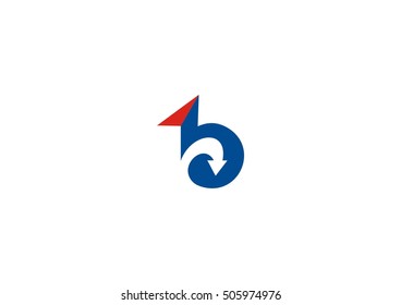 font b vector icon logo element