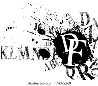 font background