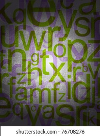 font background