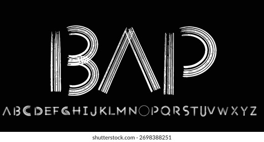 font BAP for your design