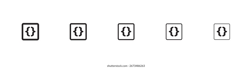 Signo de Vector blanco y negro del icono de los soportes de fuente
